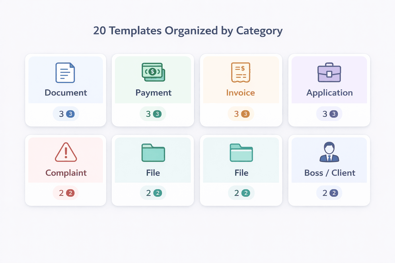 Before and after comparison showing how a vague email is rewritten into a clearer professional message