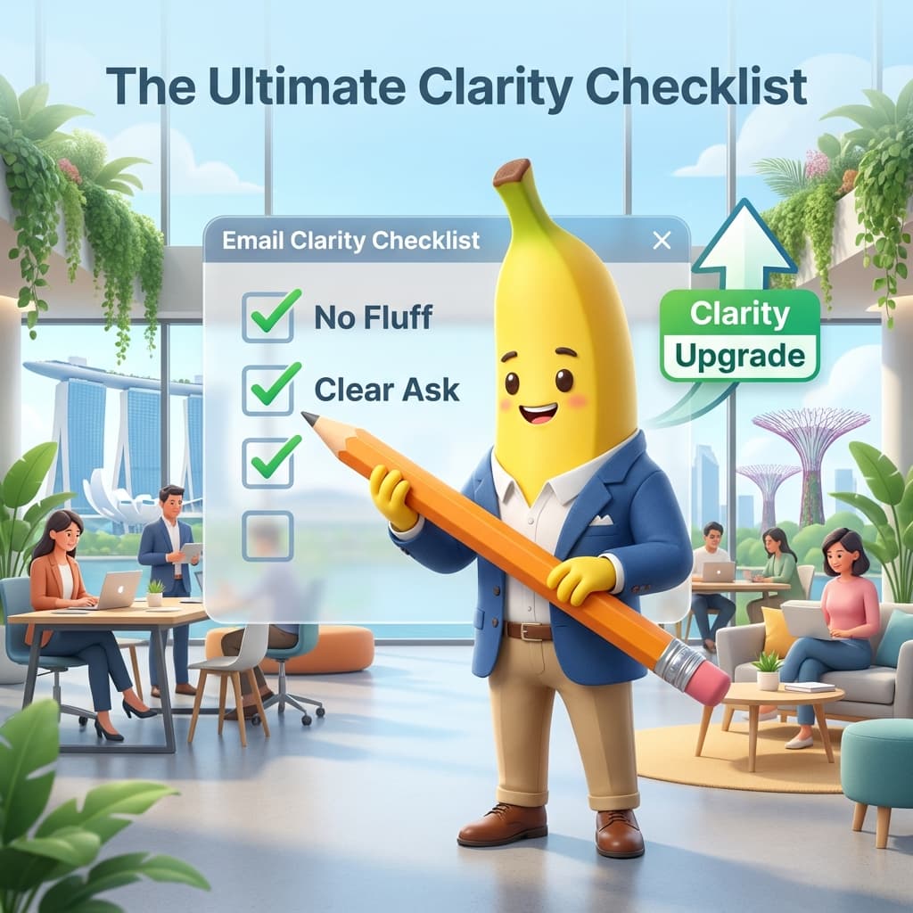 Email Clarity Checklist (SG/SEA + Global-Friendly)