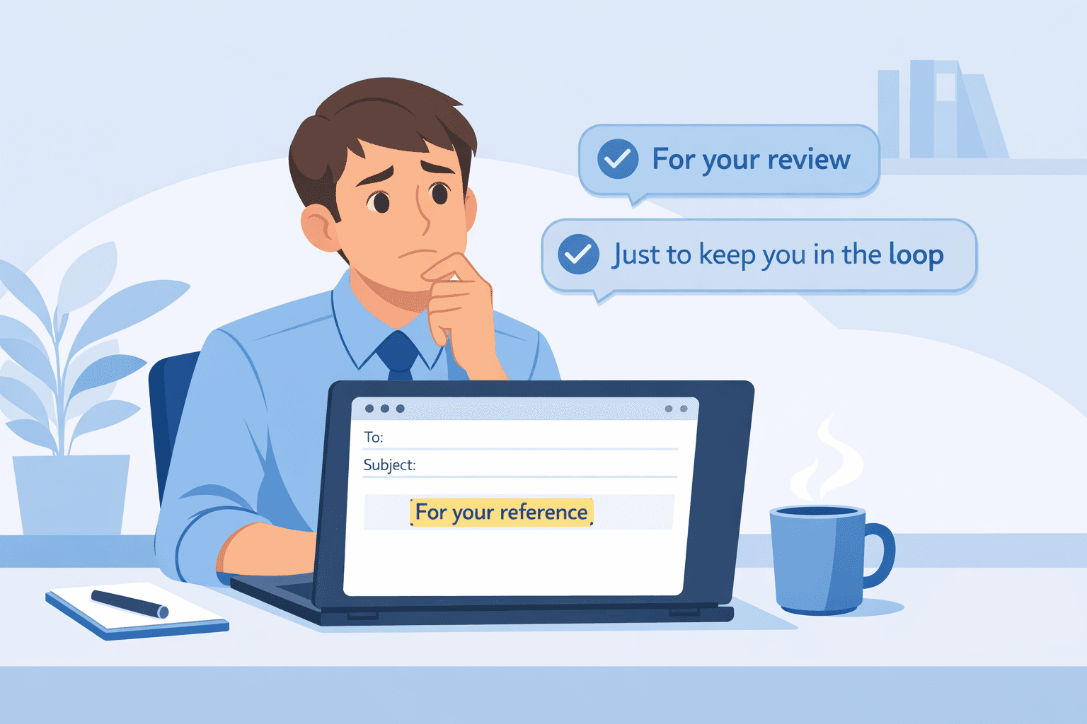 "For Your Reference" Meaning (When to Use It + Better Alternatives)
