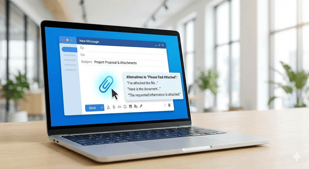 What to Say Instead of "Please Find Attached" — 15 Professional Email Alternatives